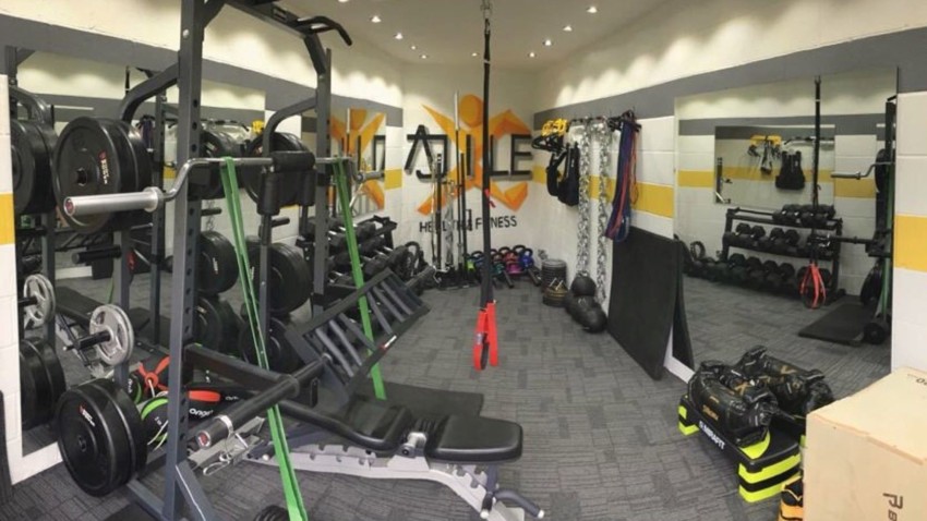 Ajile Health & Fitness space.